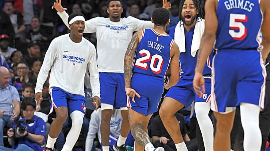 How Cam Payne Absorbed a Punch for the Sixers