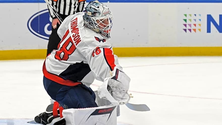Capitals&#39; Logan Thompson Sneakily Becoming Star Goaltender