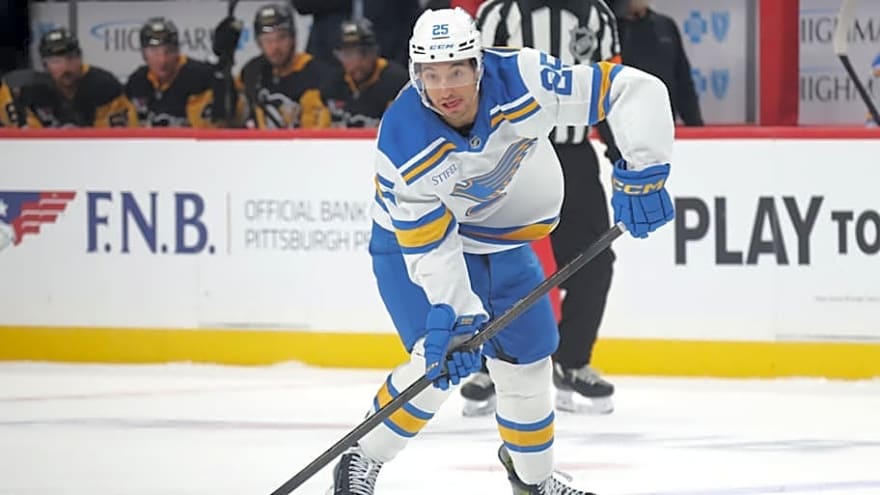 Blues Star Bounces Back After Healthy Scratch