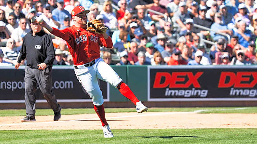 Red Sox's Caleb Durbin Drops Message Boston Pitchers Will Love