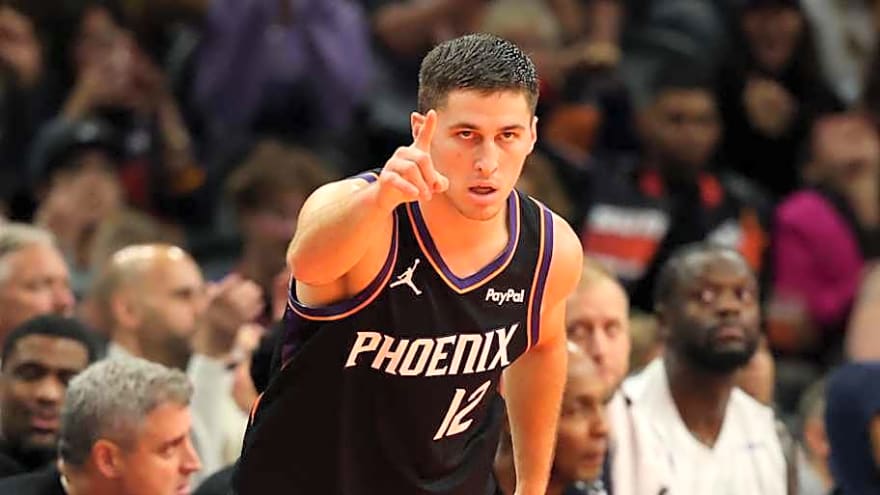 Suns Guard Collin Gillespie Reacts to Hitting Game-Winning Shot