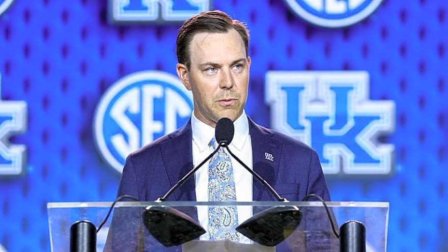Kentucky coach Will Stein shares which WR is the fastest and his answer will excite BBN