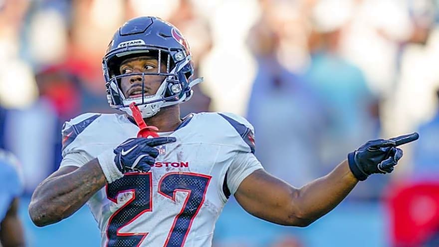 Texans RB Woody Marks Leaves Colts Game With Injury