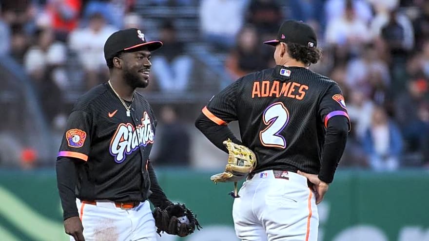 Giants Set Lineup Behind Landen Roupp With Guardians Series Win on the Line