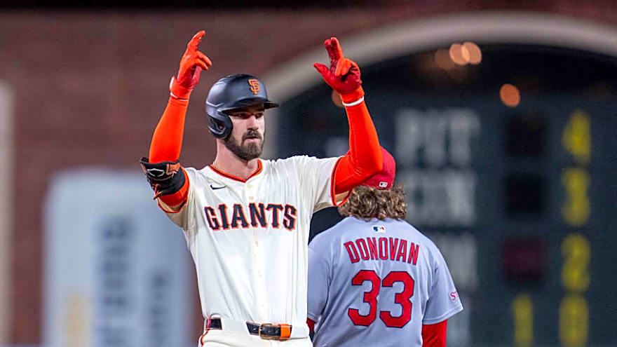 Giants Fan Hits Bryce Eldridge up with ‘6-7 Craze’ Joke About His Height
