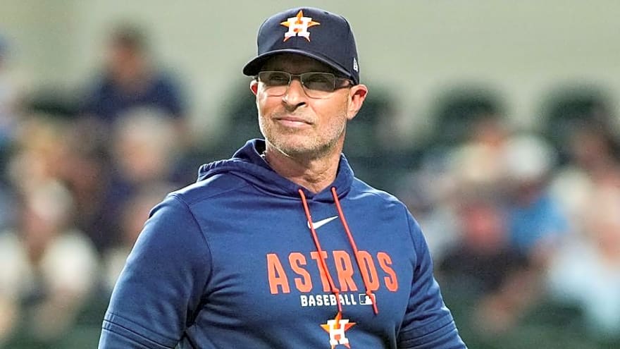 What Astros’ Joe Espada Had to Say After Team Falls to .500