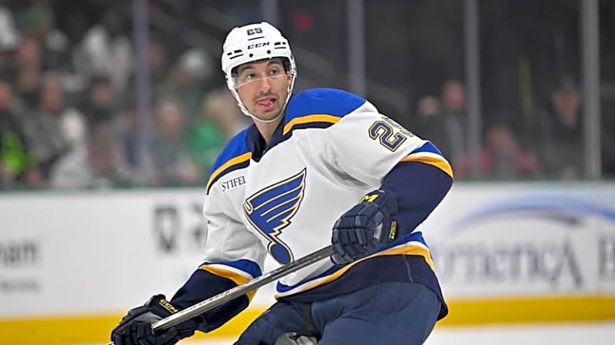 Canadiens Express Interest in Blues Star Forward