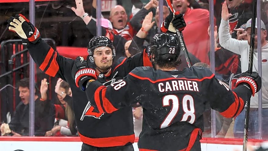 Aho breaks the deadlock late to back the Hurricanes' tough victory over the Bruins