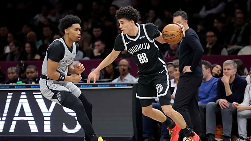 Nets Rookie Nolan Traoré Nominated for NBA Rookie of the Month