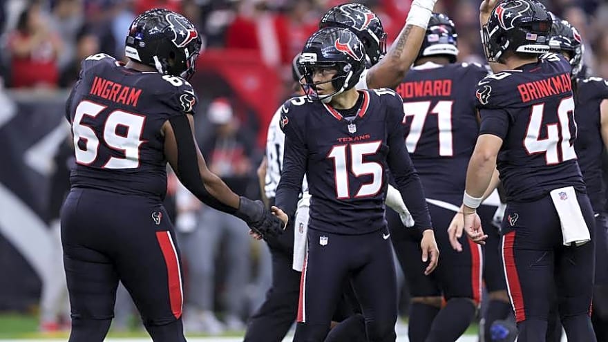 Texans K Ka'imi Fairbairn: Why the Kicker Deserves His Ranking at No. 21