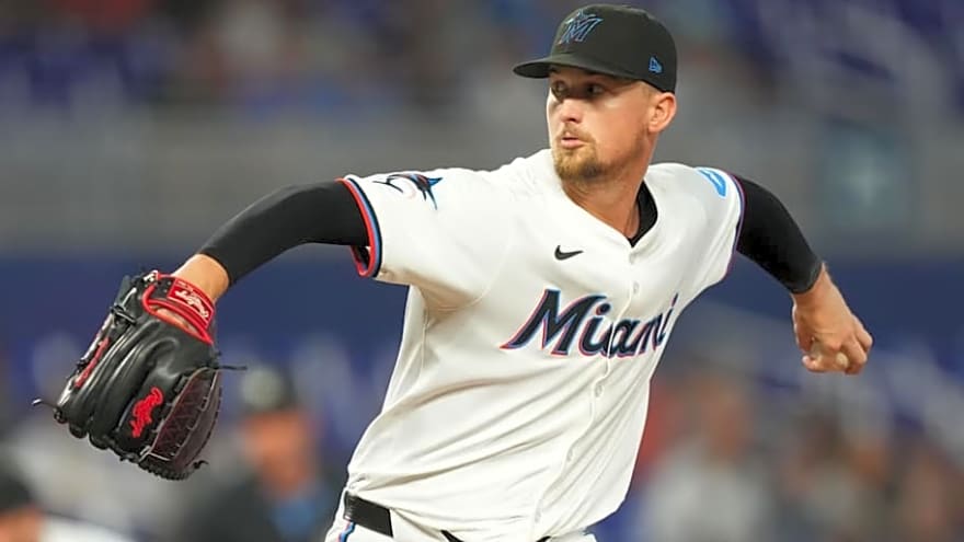 Braxton Garrett Starts Marlins Spring Training with Live Batting Practice