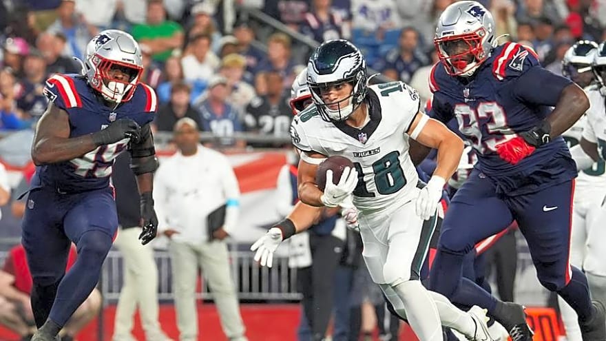 Eagles Practice Squad Players Most Likely to Be Promoted (Including WR With a Big Role)