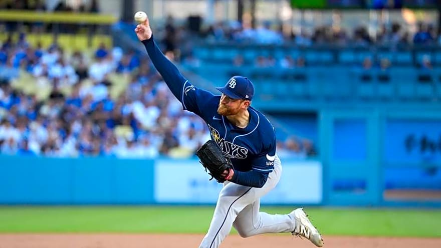Rays' Drew Rasmussen Accomplishes Impressive Feat Over Three-Game Span