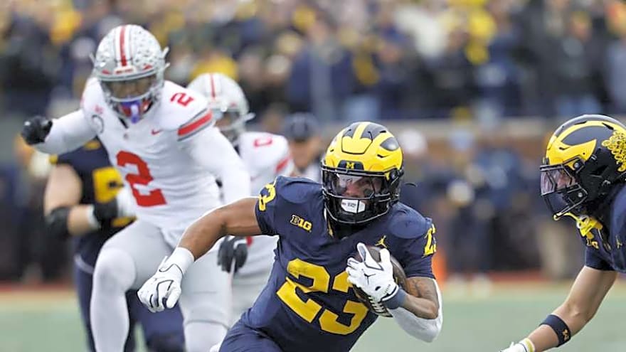 Surging Running Back in 2027 Class Sets Multiple Visits to Michigan