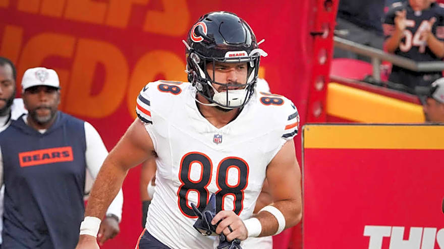 Bears&#39; elevation of Stephen Carlson could result from tight end injury