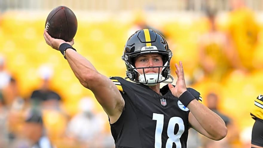 Will Howard Gets Steelers’ Final QB Start of Preseason