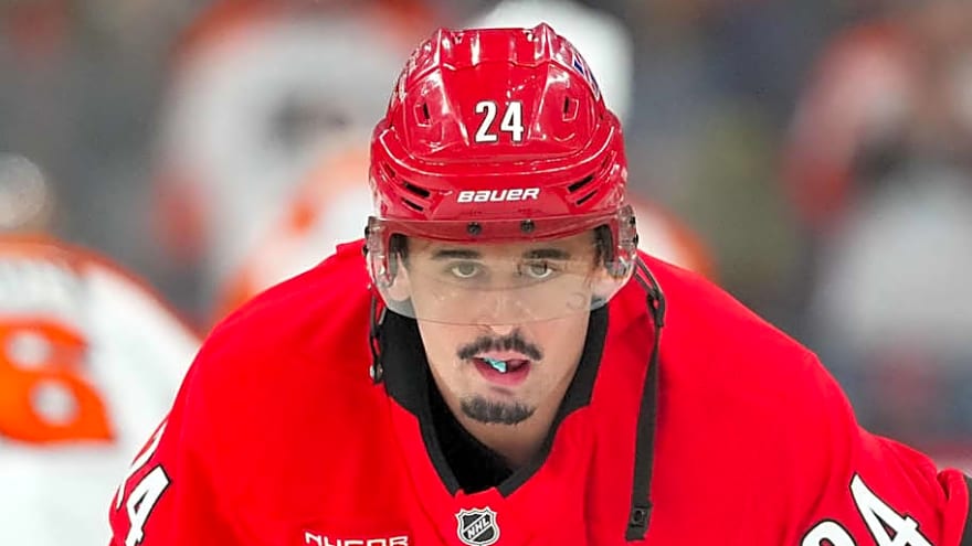 Hurricanes’ Seth Jarvis Makes Olympic Debut vs. Switzerland