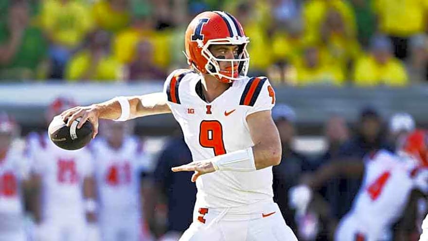 Where Illinois&#39; Luke Altmyer Ranks Among QBs in EA Sports&#39; College Football 26