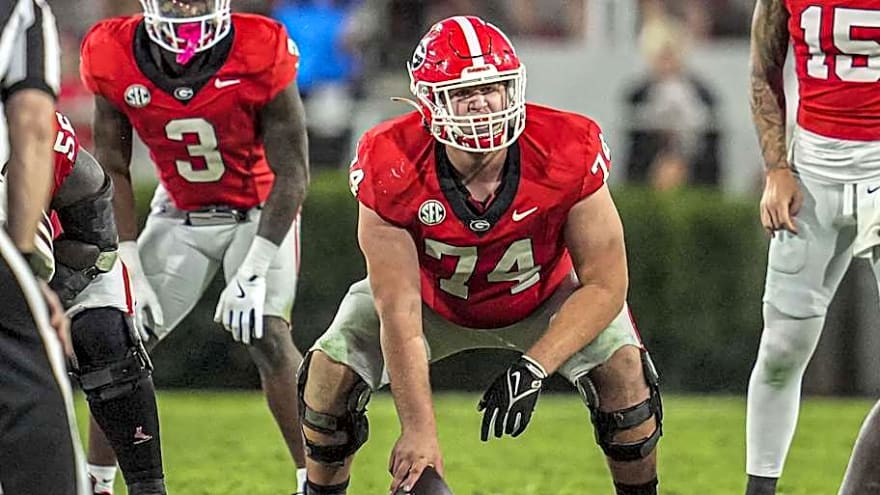 Georgia Bulldogs Starting OL Drew Bobo Expected to Miss SEC Championship Game