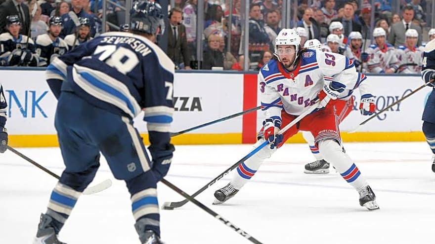 Blue Jackets will try to keep the Rangers under a touchdown tonight