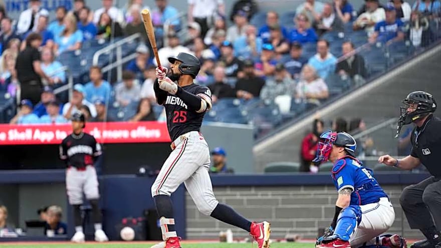Buxton homers twice but Twins blow late lead and lose to Blue Jays