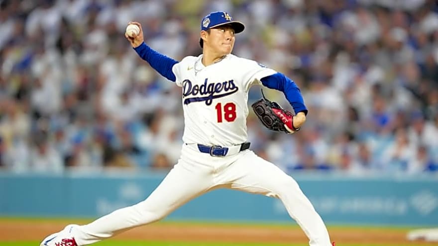Dodgers Lineup vs Guardians: Yoshinobu Yamamoto Pitching for Series Win