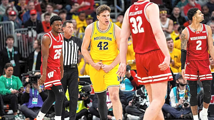 How Will Tschetter Played an Underrated Role in Michigan's Victory Over Wisconsin
