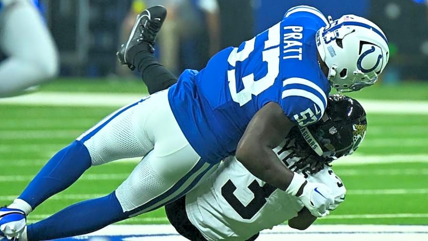 Colts Turn to Familiar Face Germaine Pratt After Rough Start at LB