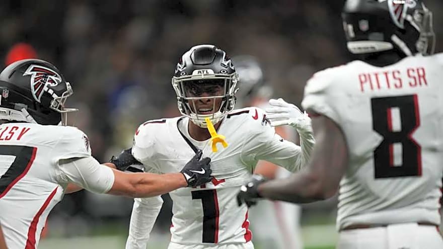 Falcons Get Explanation on Overturned Darnell Mooney Touchdown