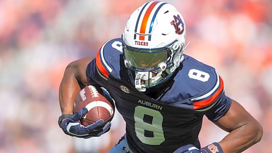 PFF Ranks Auburn WR Corps Among Nation&#39;s Best