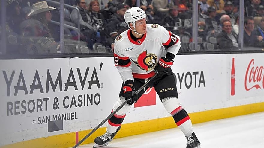 Senators’ Hayden Hodgson ejected after delivering massive hit