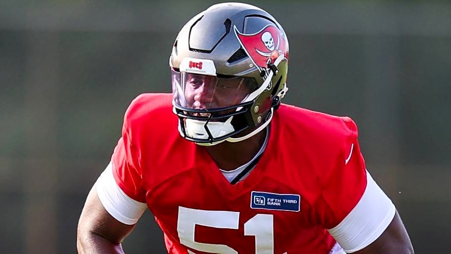 Bucs' David Walker Drawing Attention in Training Camp After Missing Entire Rookie Season