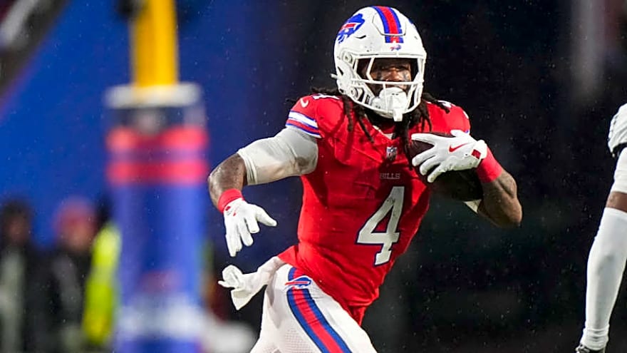 Bills' head coach Sean McDermott eyes rushing title for James Cook