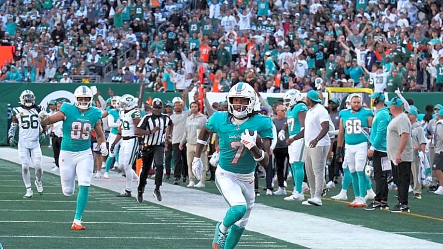 Highlighting Five Key Plays in Dolphins' Week 7 Victory Vs Jets