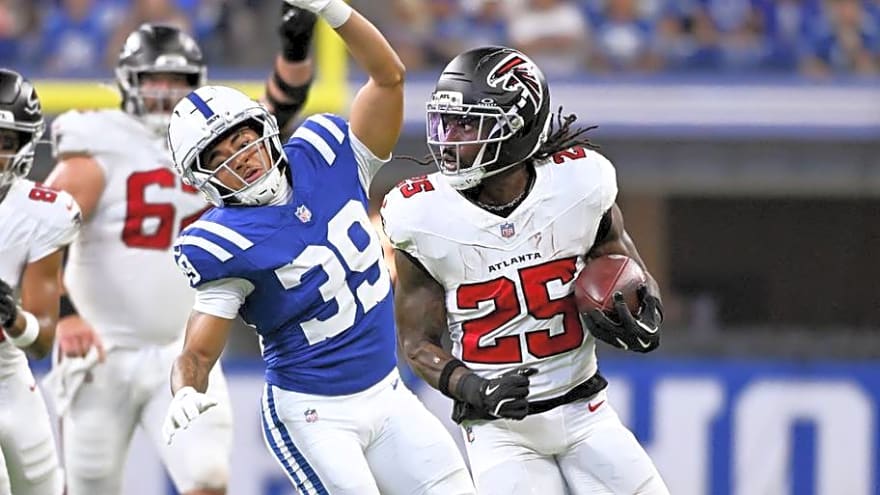 Falcons RB Tyler Goodson Makes Statement vs. Ex-Colts Team