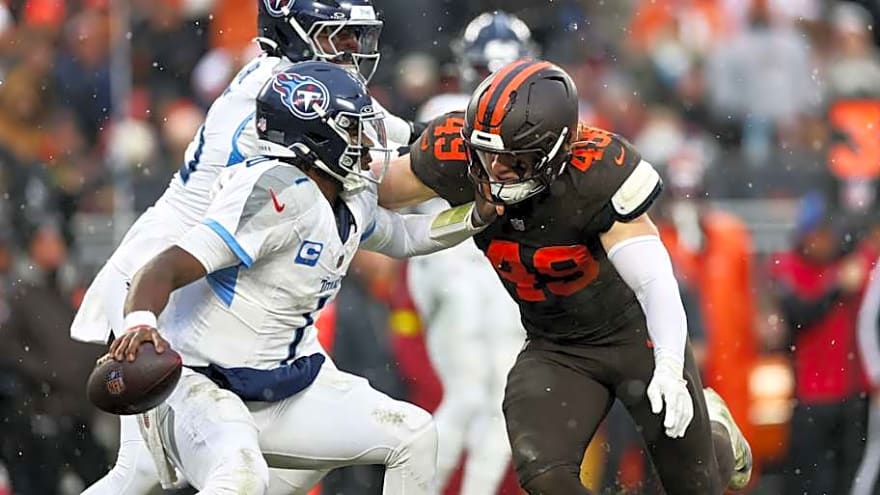 Cleveland Browns linebacker Carson Schwesinger should have DROY award locked up