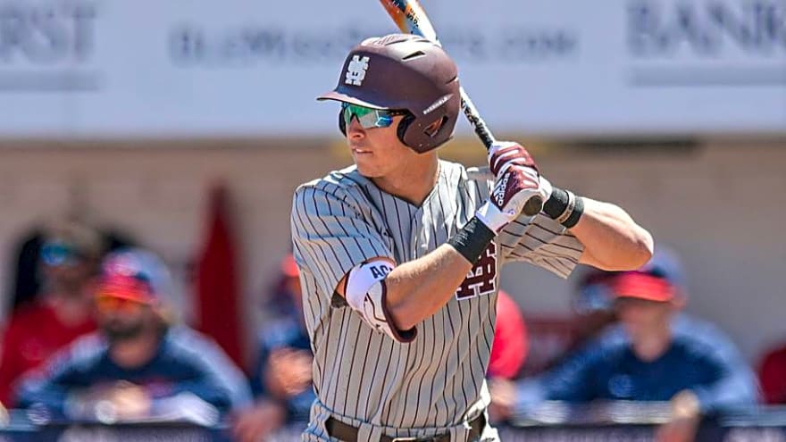 Red Sox Must Pounce on Mississippi State Slugger in Draft If Possible