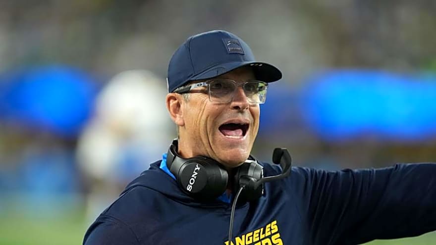Chargers&#39; Jim Harbaugh under fire for wrongly blaming players for struggles