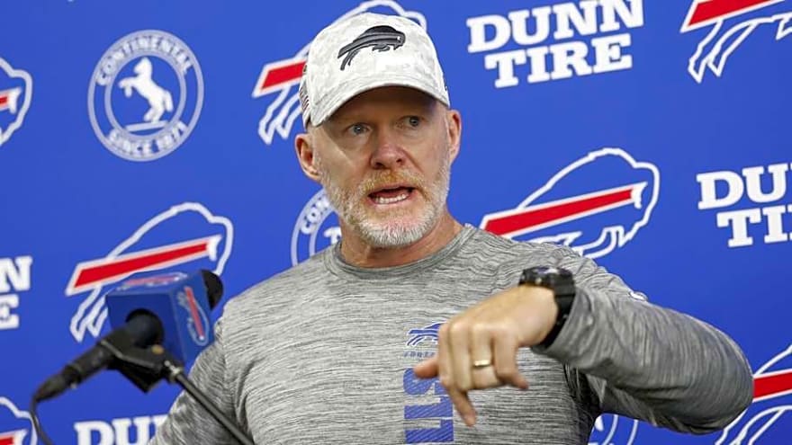 Sean McDermott peeved at reporter&#39;s question following Bills&#39; humbling loss to Texans