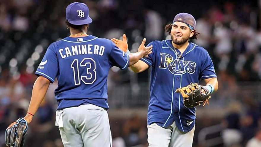 Rays Shake Up Lineup in Series Finale Against Braves
