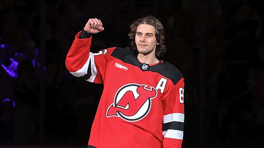 Devils' Jack Hughes Honors Gaudreau Family With Charity Donation