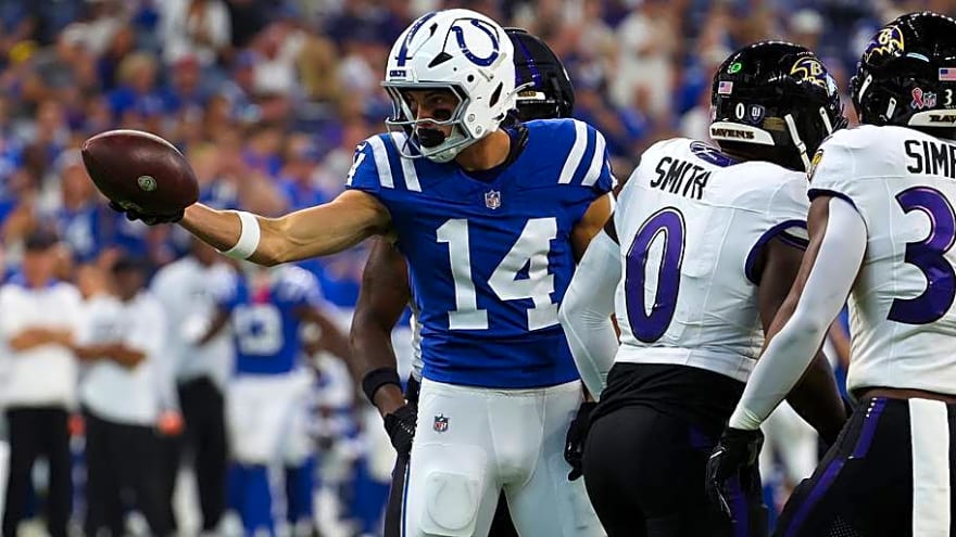 Colts' Wide Receiver Room Is Becoming a Problem