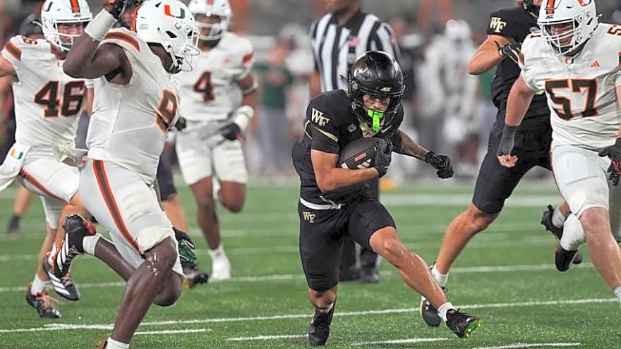 Penalties Continue to Plague Wake Forest in Loss to Miami