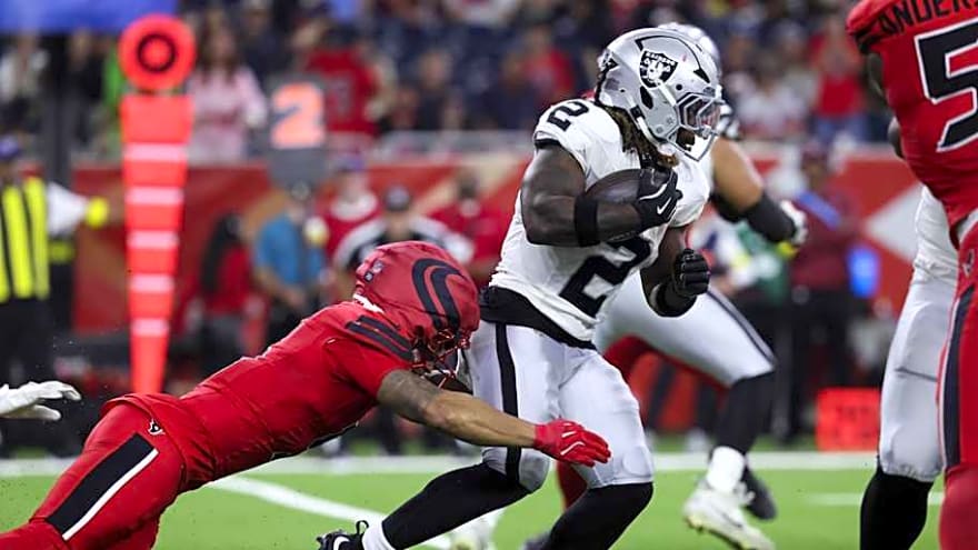 Danielle Hunter Reacts to Ashton Jeanty's Big Day vs. Texans