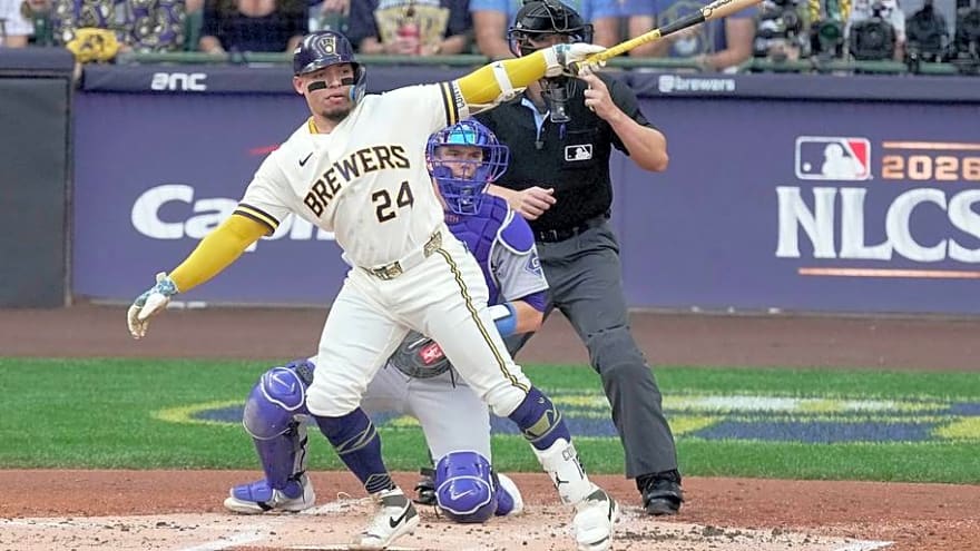 Brewers-Dodgers NLCS: William Contreras' Magical Run Continues With Game-Tying HR