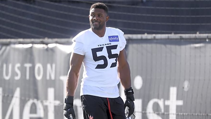 Texans Rookie Impressing Danielle Hunter in Training Camp