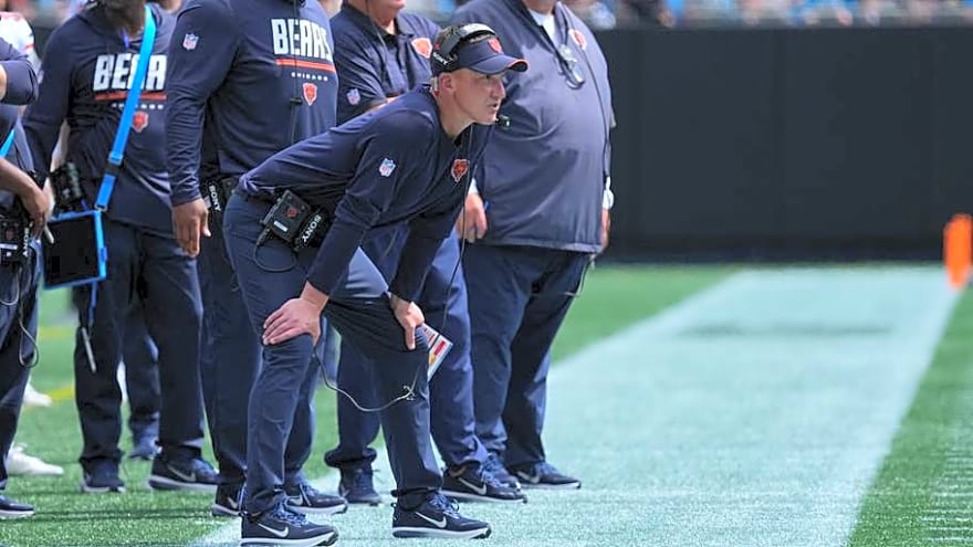 Ben Johnson Gives Electric Postgame Speech After Bears' Dominant Win Over Panthers