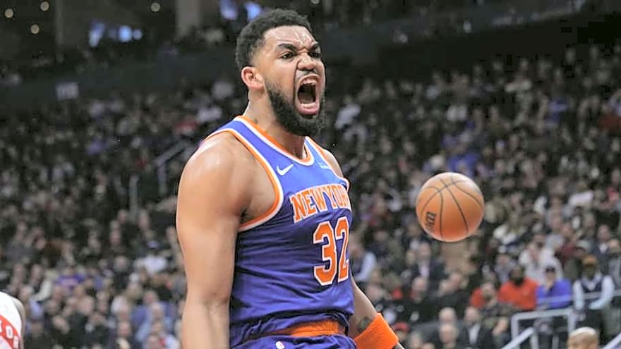 Knicks’ Karl-Anthony Towns Applauded for Timely Defensive Performance