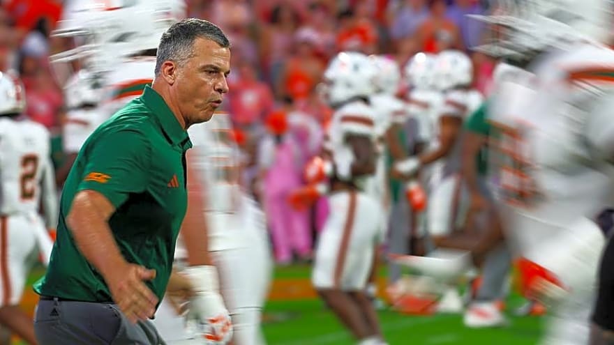 Key Notes and Quotes From Mario Cristobal Ahead of No. 4 Miami's Bye Week