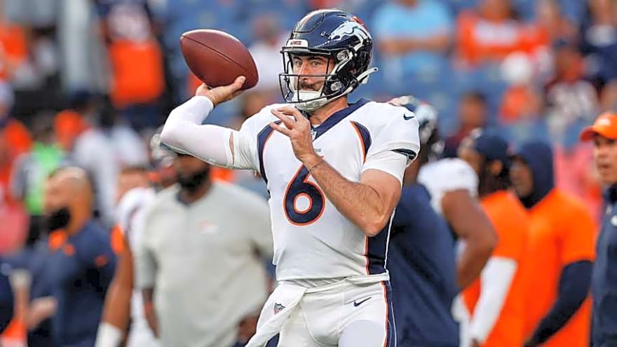 Broncos Allow Backup QB's Contract to Expire After Season